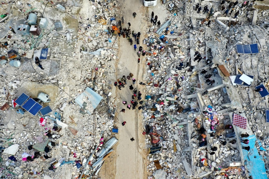 زلزال جديد بقوة 6,4 درجات يضرب جنوب تركيا 