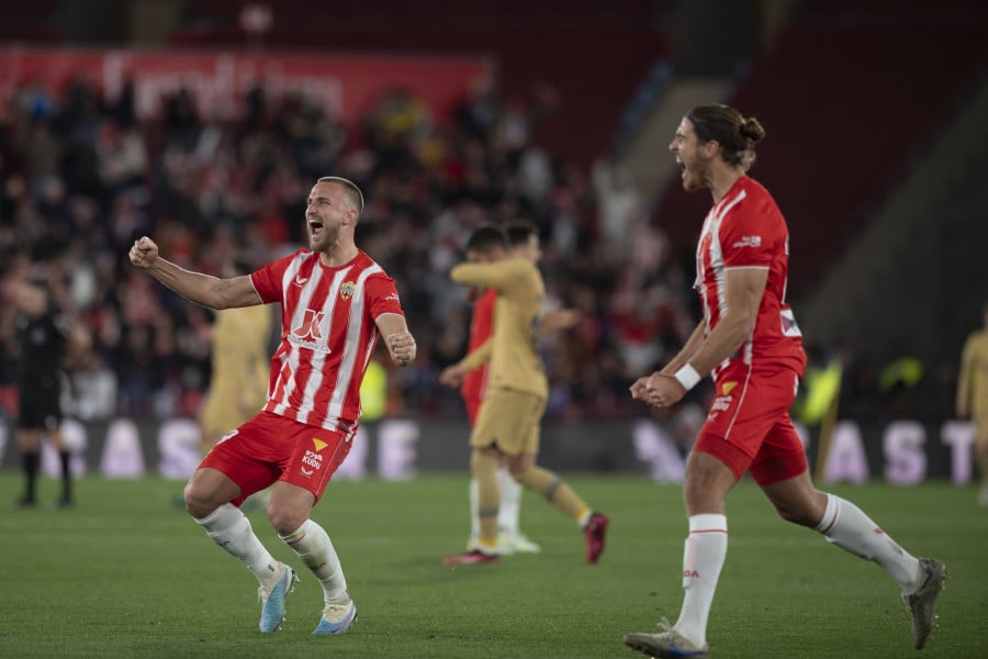 Espagne: le FC Barcelone surpris à Almeria