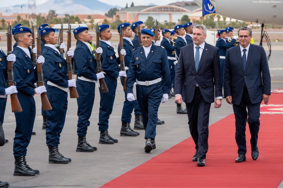 Arrivée au Maroc du chancelier fédéral d’Autriche