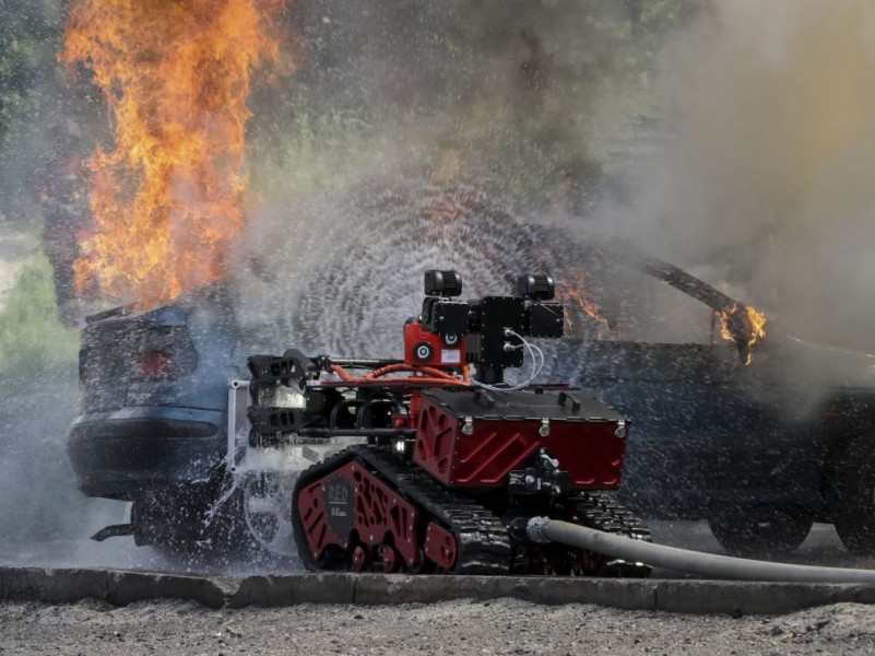 Des robots terrestres pour aider les pompiers à sauver des vies dans les incendies