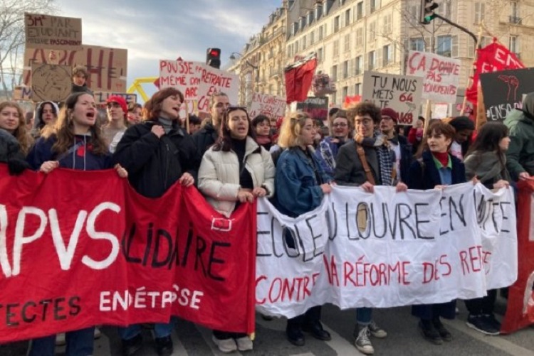 France/retraites: Jusqu’à 600.000 manifestants attendus dans la rue ce mardi