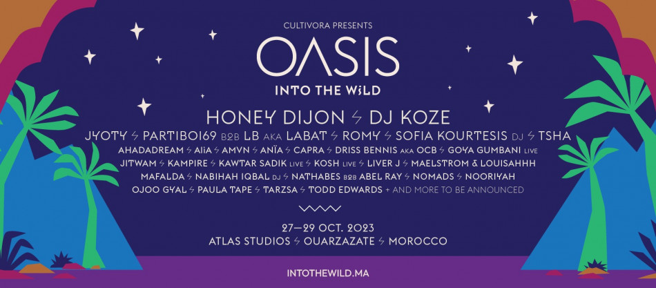 Oasis Into the Wild: la première phase du line-up dévoilée