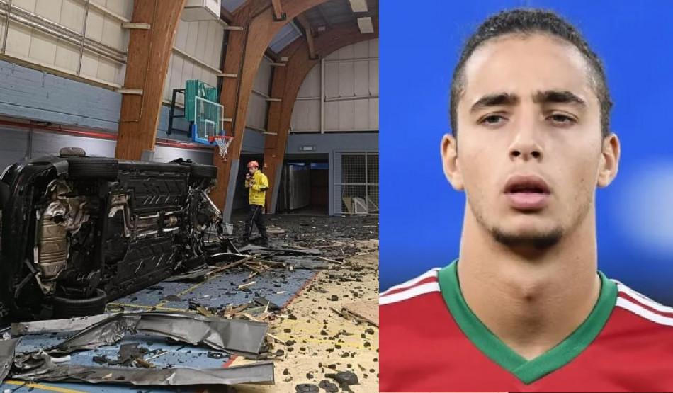 لاعب مغربي يتعرض لحادثة سير خطيرة في بلجيكا
