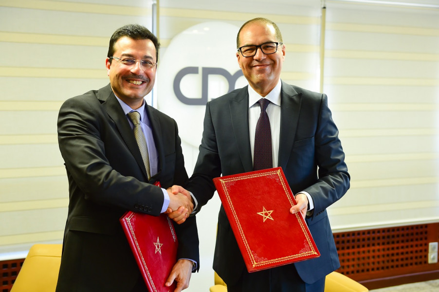 Développement socio économque: la CDG et la CMR signent une convention cadre