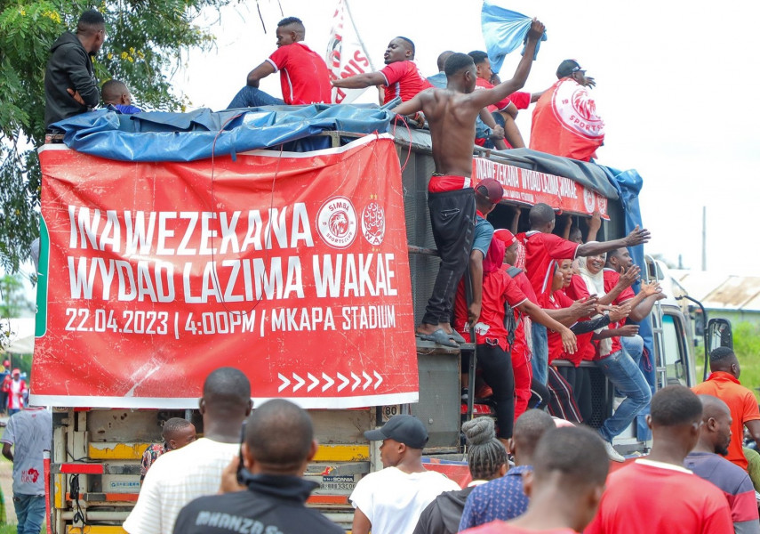 CL africaine: grosse mobilisation des supporters de Simba SC