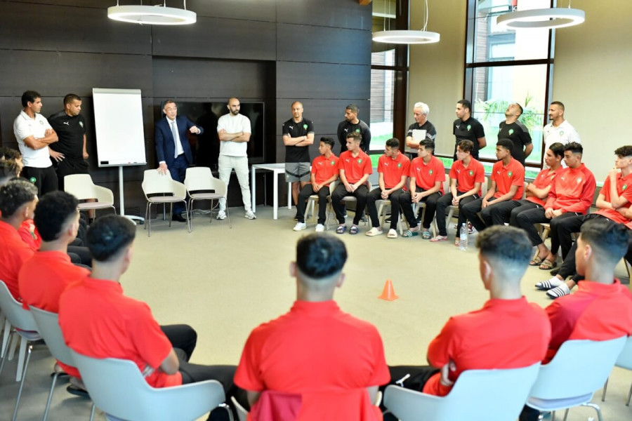 Football: l'équipe nationale U17 s'envole pour la CAN en Algérie