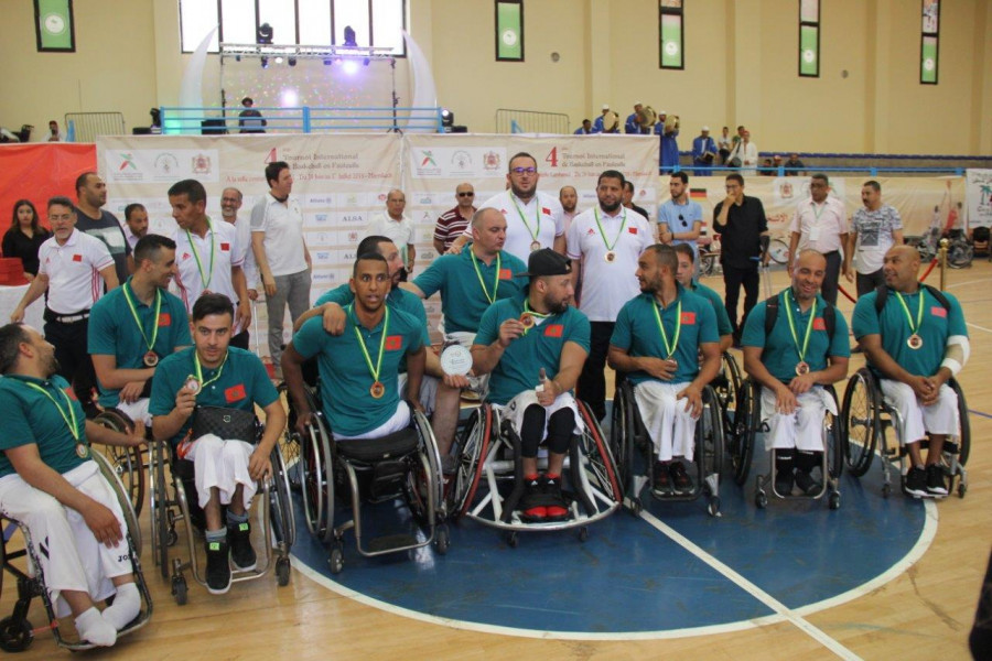 Koweït: le Maroc participe au Championnat arabe de basketball en fauteuil roulant (25 avril-2 mai)
