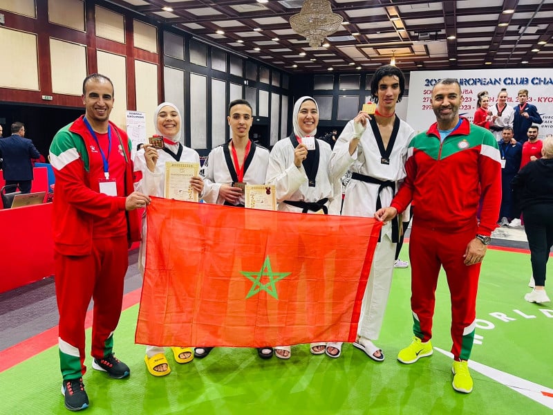 التايكوندو .. 4 ميداليات للمنتخب المغربي في الدوري الدولي ببلغاريا  