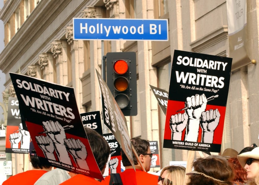 Hollywood: les scénaristes en grève, faute d'accord sur les rémunérations