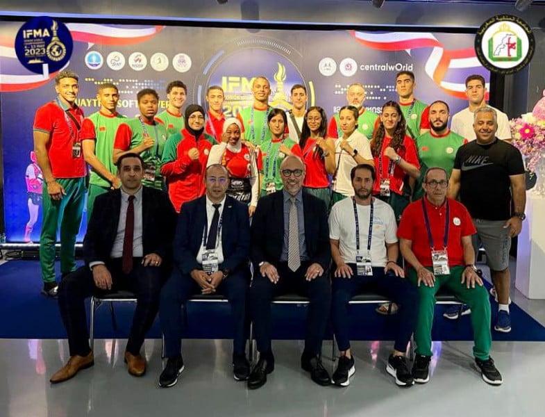  مواي طاي .. سفير المغرب في التايلاند يزور المنتخب الوطني 