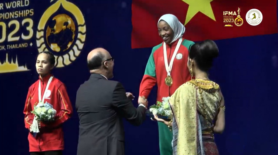 مواي طاي .. ذهبية للمغرب في بطولة العالم  