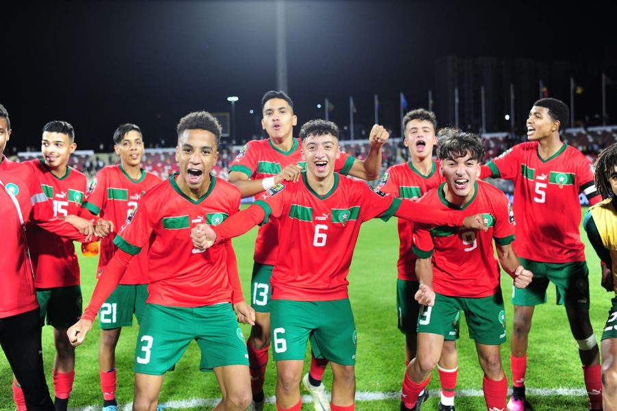 خريج أكاديمية محمد السادس لكرة القدم يمنح التقدم للمغرب في نهائي كان الفتيان