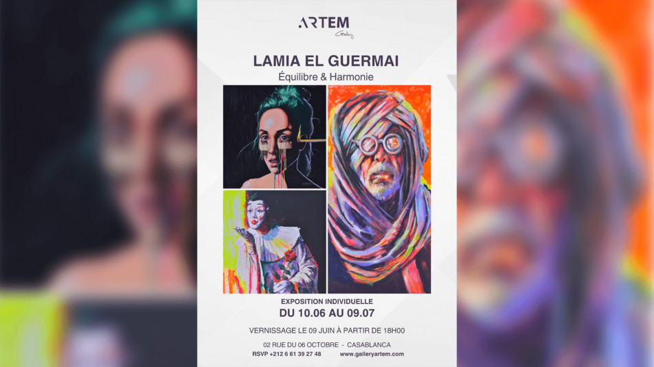 Exposition : Lamia El Guermai présente ses œuvres 