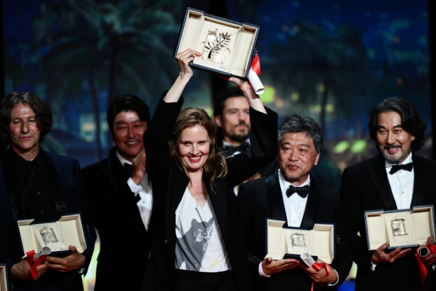Cannes 2023: Justine Triet couronnée de la Palme d'Or