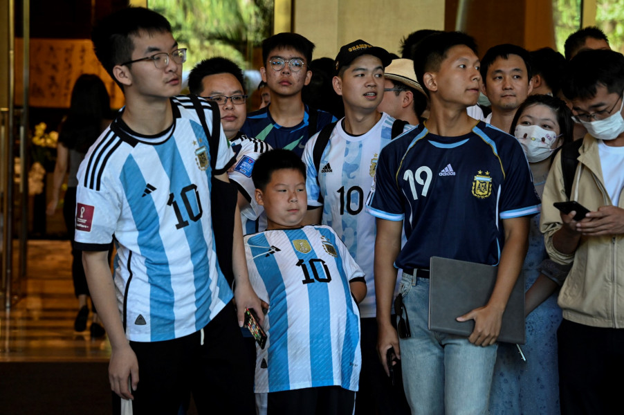 Voir Messi à tout prix : un fan chinois réalise son rêve