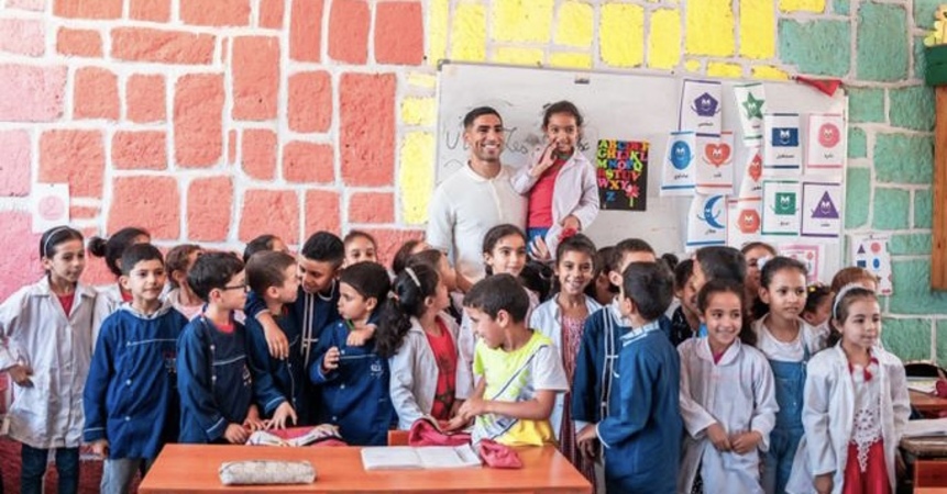 La Fondation Achraf Hakimi s'associe à l'Académie régionale d'éducation de Casablanca