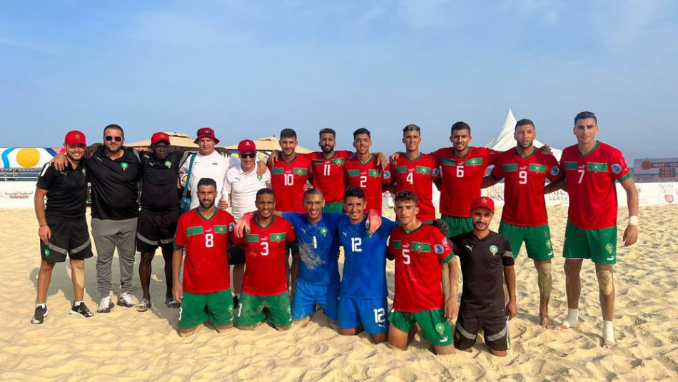 Beach-soccer: la sélection marocaine au 16è rang mondial