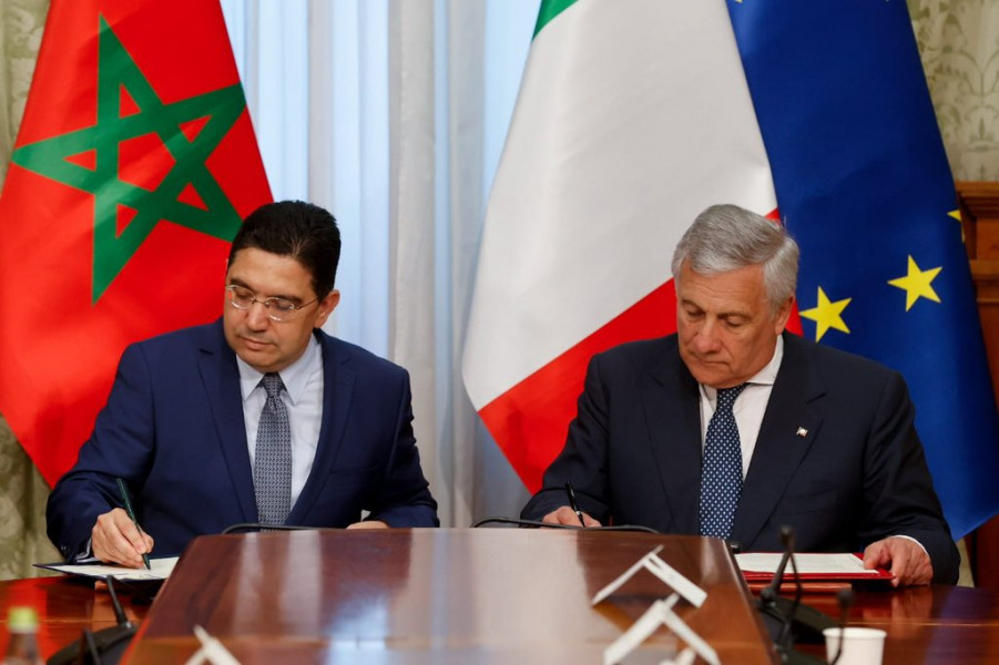 Signature du plan d'action pour la mise en œuvre du Partenariat stratégique multidimensionnel Maroc-Italie