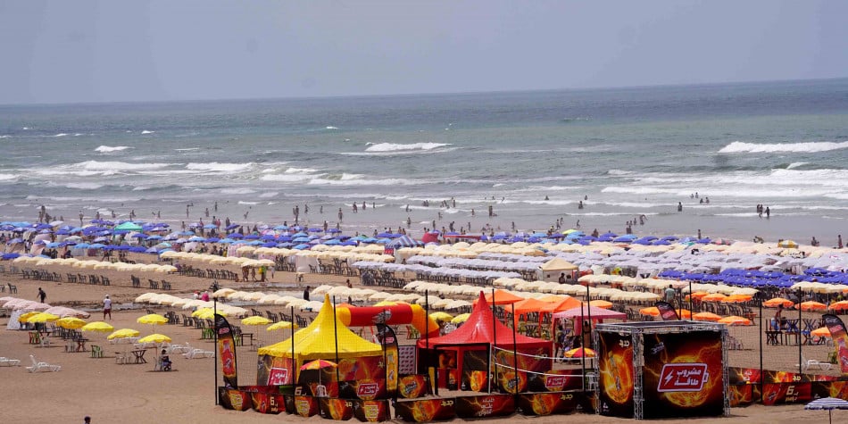 Casablanca: Interdiction de la location de parasols et de chaises sur les plages pour l'été 2026