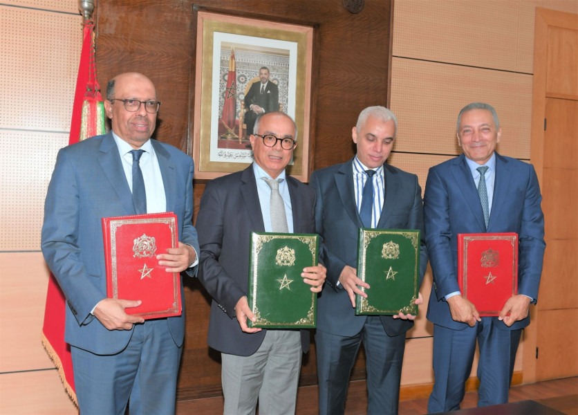 Signature d'une convention cadre relative au plan d’appui au programme de santé scolaire