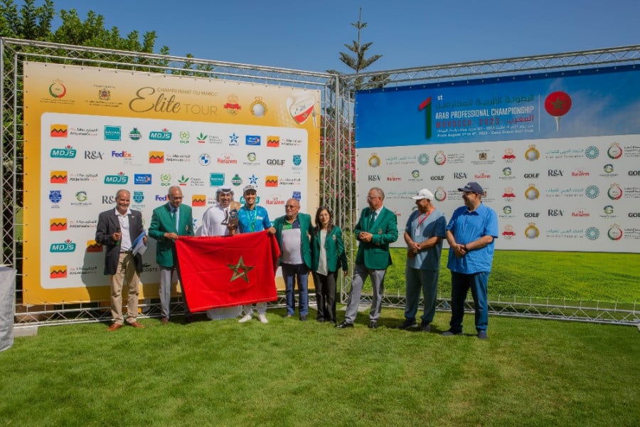 Un triomphe marocain au premier Championnat Arabe Professionnel de Golf
