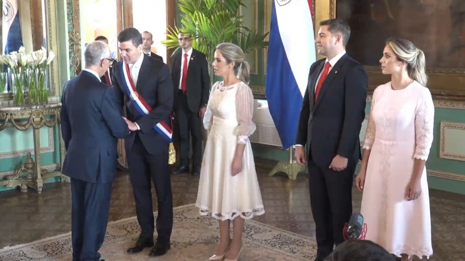 Talbi El Alami représente SM le Roi à la cérémonie d'investiture du nouveau président paraguayen