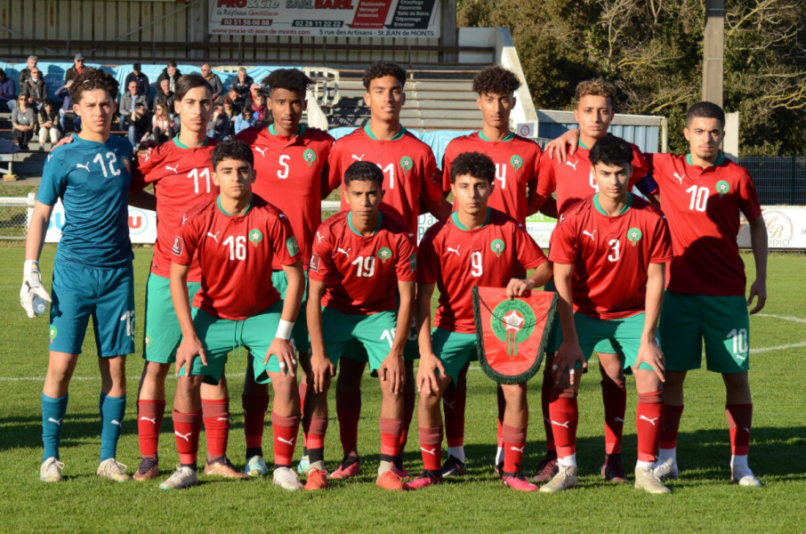  المنتخب الوطني لأقل من 16 سنة في تجمع إعدادي
