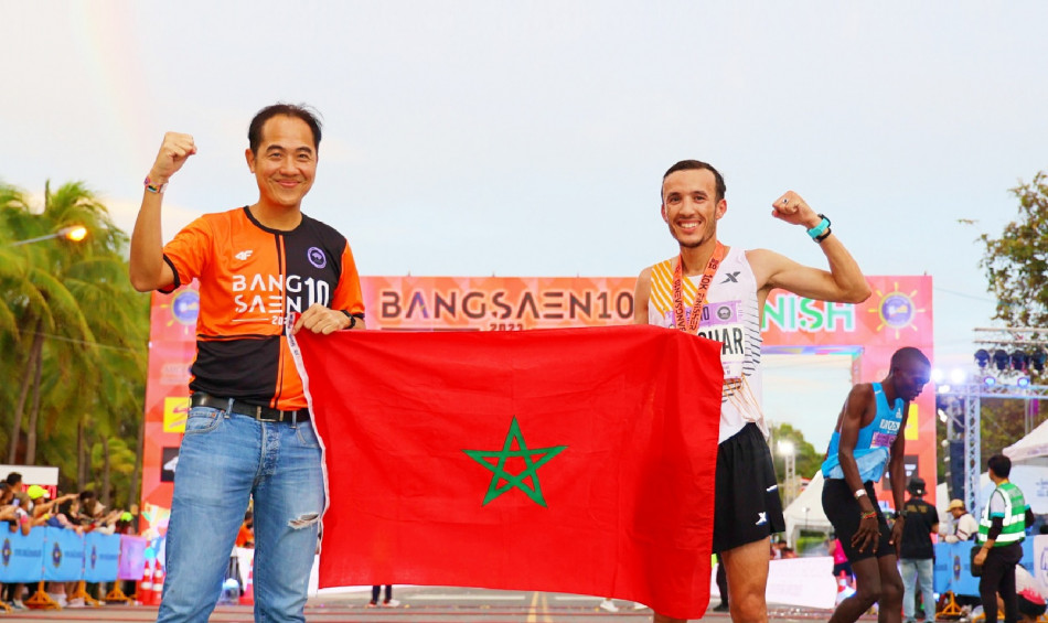 هشام أمغار بطلا لسباق دولي في التايلاند
