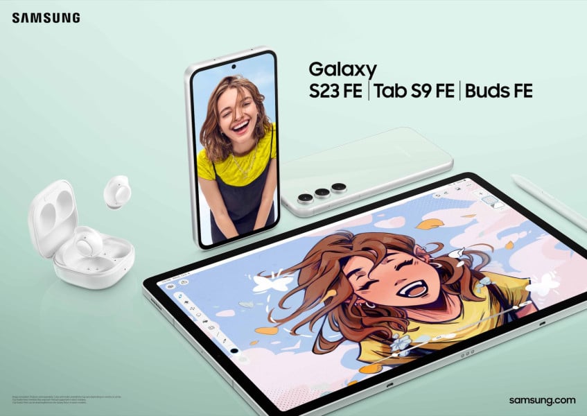 Samsung lance sa nouvelle série de téléphones Galaxy S23 FE, Galaxy Tab S9 FE et Galaxy Buds FE 