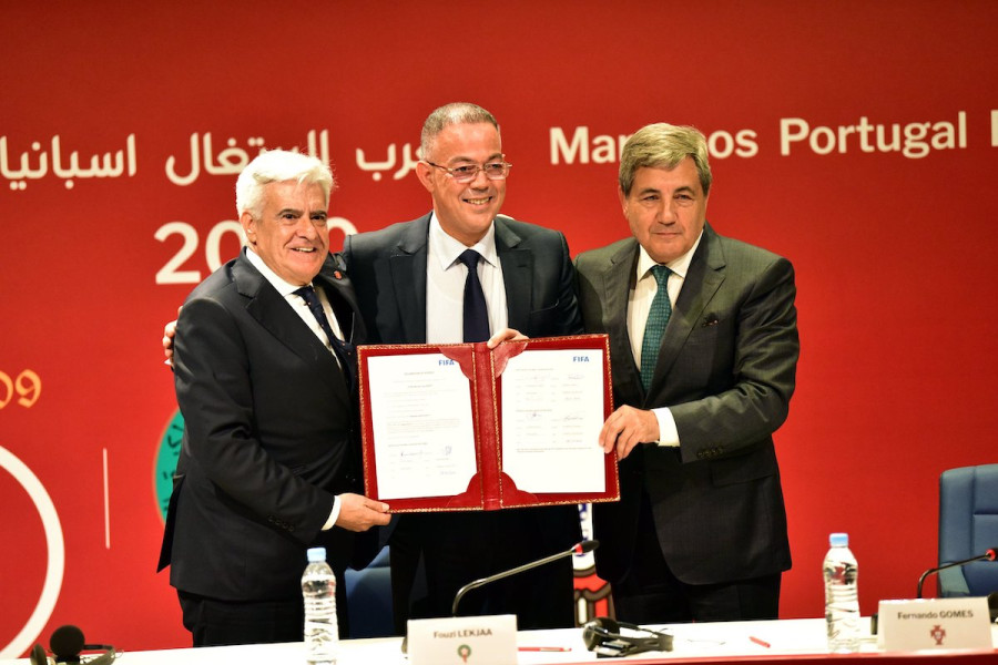 Le Maroc, le Portugal et l’Espagne signent officiellement l’accord de candidature pour l'organisation de la Coupe du monde de la FIFA 2030