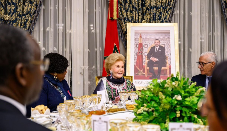 جلالة الملك يقيم مأدبة عشاء على شرف المشاركين في الجمع العام العاشر للاتحاد الإفريقي للمكفوفين
