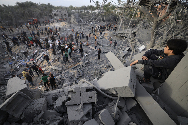 غوتيريش : سكان غزة يعيشون وسط كارثة إنسانية هائلة