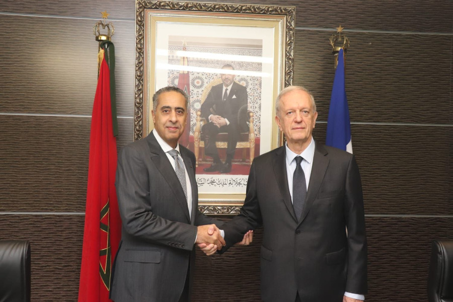Abdellatif Hammouchi s'entretient avec le Directeur Général de la police nationale française