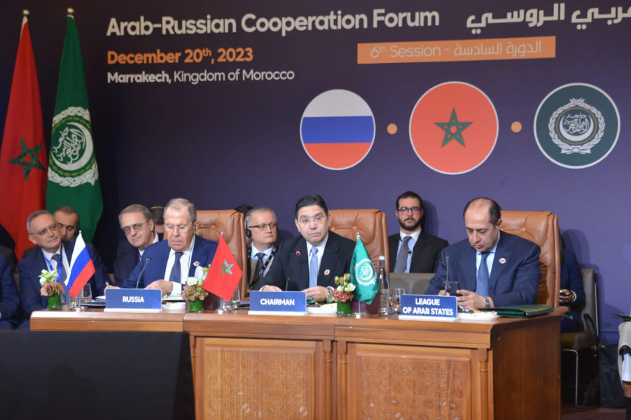 Le Forum de coopération Russie-Monde arabe salue le rôle de SM le Roi, Président du Comité Al-Qods, dans le soutien des Maqdessis