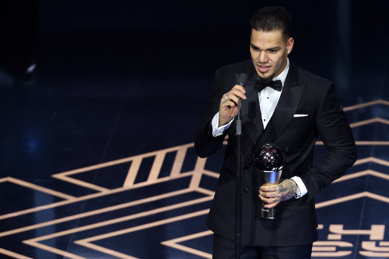 FIFA The Best 2023: Le Brésilien Ederson désigné meilleur gardien