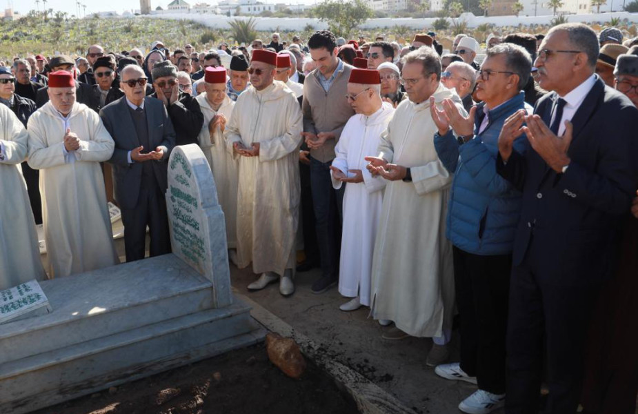 Funérailles à Rabat de feu Abbès Jirari, ancien Conseiller de SM le Roi