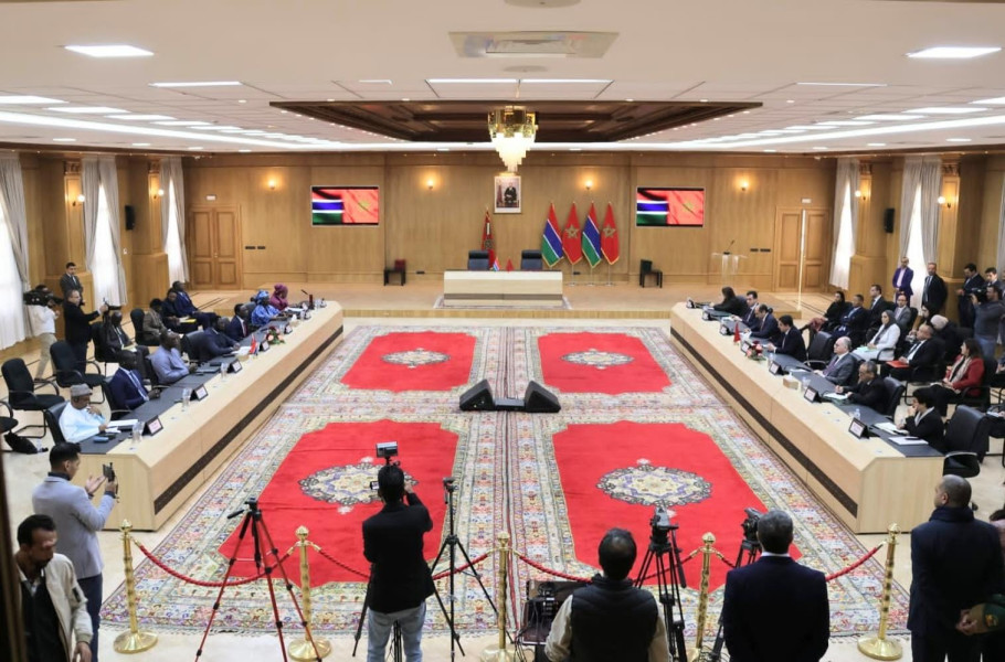 3è session de la commission mixte de coopération Maroc-Gambie: signature à Dakhla de plusieurs accords de coopération et mémorandums d'entente