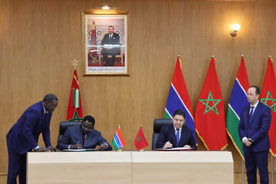 Le Maroc et la Gambie conviennent de développer davantage leur partenariat économique et d'accroître les échanges bilatéraux
