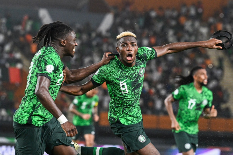 CAN 2023:  Osimhen rétabli pour la demi-finale Nigéria-Afrique du Sud