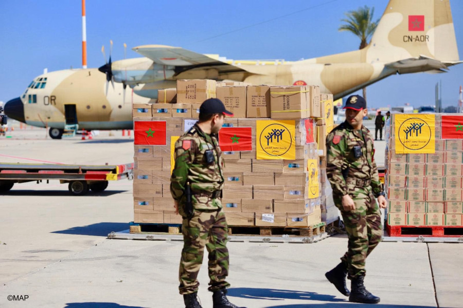 L'aide humanitaire du Maroc au peuple palestinien est consubstantielle aux constantes de la politique du Royaume