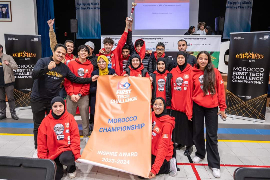 تلاميذ مغاربة يتفوقون في FIRST Tech Challenge ويُمثلون المغرب في أمريكا
