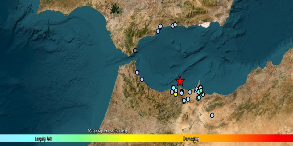 Une secousse tellurique de magnitude 4,7 frappe la côte d'Al Hoceima