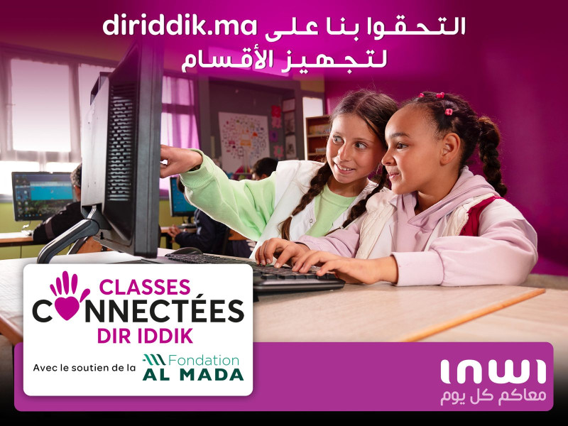 Al Mada, Inwi Managem et Nareva se mobilise pour une éducation numérique accessible à tous