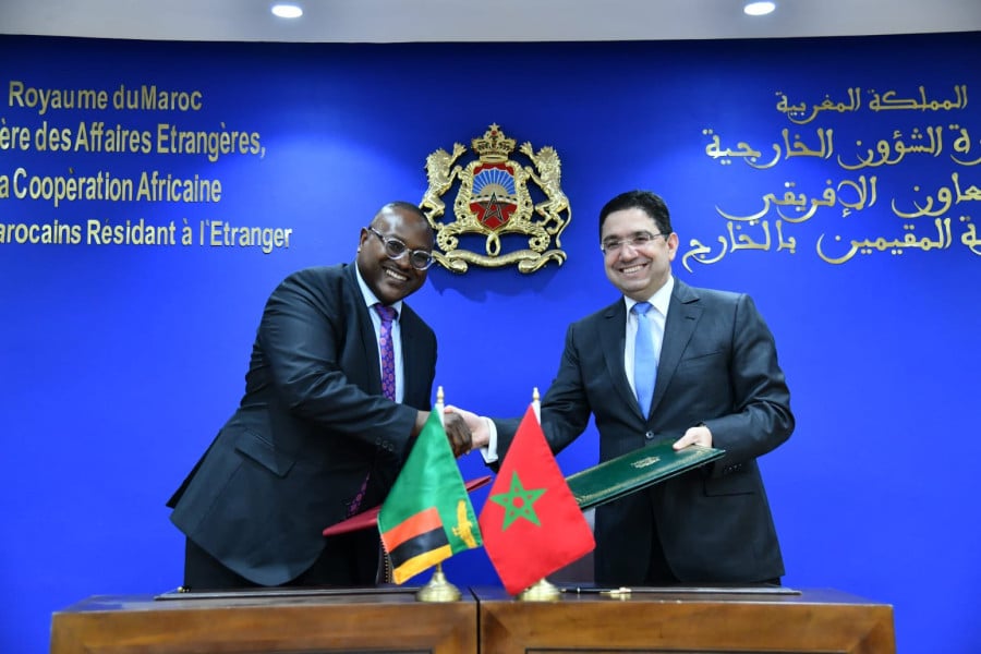 Sahara marocain: La Zambie réitère son soutien à l'intégrité territoriale du Maroc et au plan d’autonomie