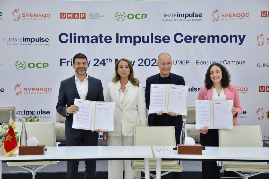 L'UM6P et le Groupe OCP s'allient au projet Climate Impulse