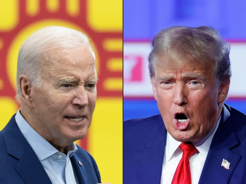 Biden et Trump fourbissent leurs armes à une semaine d'un débat crucial