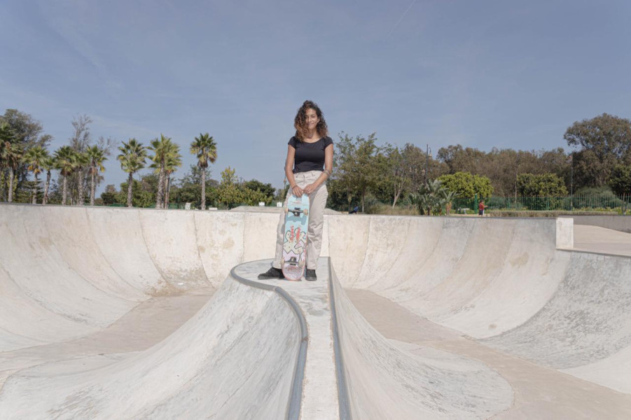 Aya Asaqas, une pionnière du skateboard aux JO