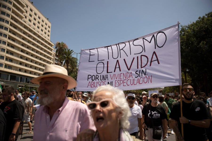 Nouvelles manifestations en Espagne contre le surtourisme