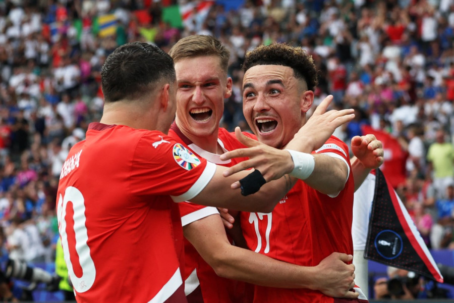 Euro-2024: la Suisse élimine l'Italie tenante du titre et file en quarts