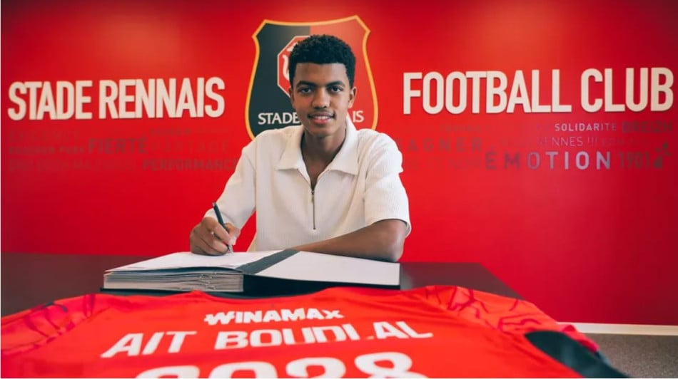Abdelhamid Ait Boudlal rejoint le Stade Rennais